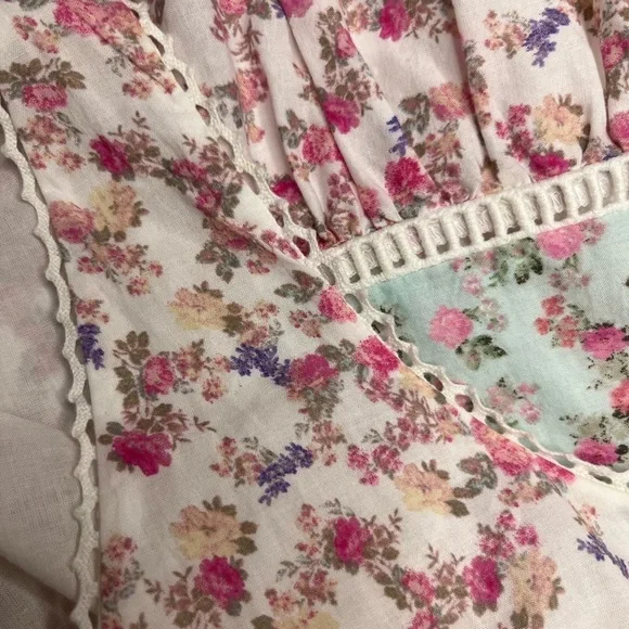 (NWT) LoveShackFancy X Target Camille Babydoll Dress (NWT) Size X-Small - Picture 11 of 11